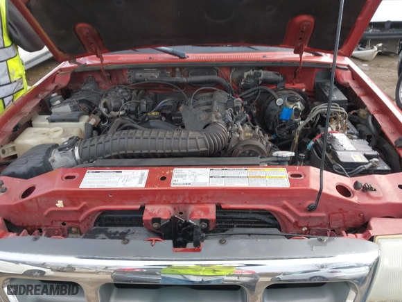 1998 Ford Ranger XLT with VIN 1FTYR11X7WPB02860, listed as a IAAI auction lot 41714168 with 90,617 mi miles. Bid and sale history available at carsss.com. Image 10.