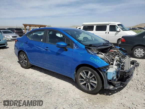 2020 Nissan Versa SV z VIN 3N1CN8EV4LL870555, wystawiony jako Copart lot #56650675 z przebiegiem 49 724 mil mil oraz Szkoda całkowita • Salvage title. Historia ofert i sprzedaży dostępna na DreamBid. Obrazek 4.