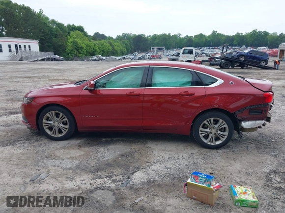 2015 Chevrolet Impala LT z VIN 2G1125S39F9181237, wystawiony jako IAAI lot #42172131 z przebiegiem 81 318 mil mil oraz . Historia ofert i sprzedaży dostępna na DreamBid. Obrazek 15.