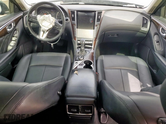 2018 Infiniti Q50 3.0t LUXE with VIN JN1EV7AP5JM357263, listed as a Copart auction lot 47679195 with 162,430 mi miles and Salvage Title. Bid and sale history available at carsss.com. Image 8.
