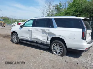 2021 Cadillac Escalade ESV Premium Luxury z VIN 1GYS4KKLXMR431568, wystawiony jako IAAI lot #42139123 z przebiegiem 37 696 mil mil oraz . Historia ofert i sprzedaży dostępna na DreamBid. Obrazek 3.
