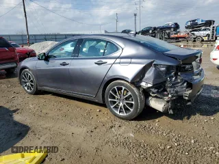 2017 Acura TLX V6 w/Technology Pkg with VIN 19UUB2F54HA002674, listed as a Copart auction lot 46673835 with 93,597 mi miles and Salvage Title. Bid and sale history available at carsss.com. Image 2.