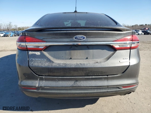 2018 Ford Fusion SE with VIN 3FA6P0HD0JR160383, listed as a Copart auction lot 45999885 with 116,556 mi miles and Salvage Title. Bid and sale history available at carsss.com. Image 6.