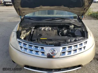 2006 Nissan Murano S with VIN JN8AZ08T56W423837, listed as a Copart auction lot 70247344 with 166,424 mi miles and Salvage Title. Bid and sale history available at carsss.com. Image 12.