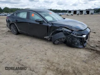 2021 Mazda 3 Select with VIN JM1BPABLXM1323702, listed as a Copart auction lot 58871235 with 84,298 mi miles and Salvage title. Bid and sale history available at DreamBid. Image 4.