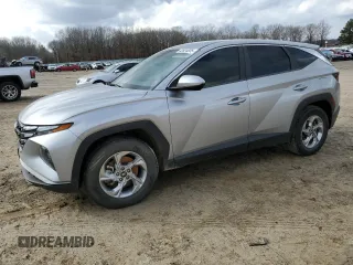 2022 Hyundai Tucson SE with VIN 5NMJA3AE5NH003805, listed as a Copart auction lot 42824585 with 61,765 mi miles and Salvage Title. Bid and sale history available at carsss.com. Image 1.