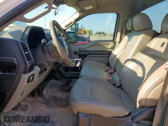 2019 Ford F-150 XL with VIN 1FTMF1CB4KKF01094, listed as a Copart auction lot 62375555 with 73,272 mi miles and Salvage title. Bid and sale history available at DreamBid. Image 7.