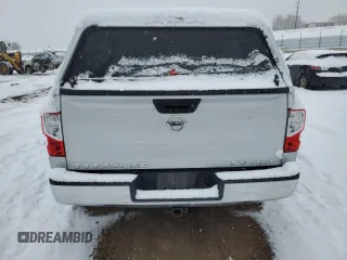 2017 Nissan Titan XD SV with VIN 1N6BA1F34HN525863, listed as a Copart auction lot 83799924 with 33,112 mi miles and Salvage Title. Bid and sale history available at carsss.com. Image 6.