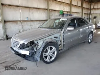 2007 Mercedes-Benz E-Class 3.5L with VIN WDBUF56X37B032469, listed as a Copart auction lot 50216765 with 146,399 mi miles and Salvage Title. Bid and sale history available at carsss.com. Image 1.