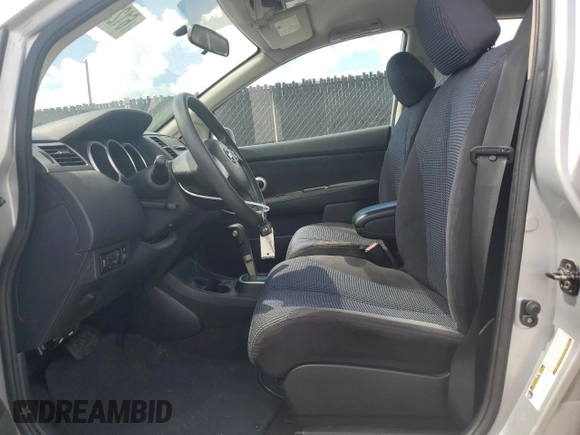 2011 Nissan Versa S with VIN 3N1BC1CP3BL492448, listed as a Copart auction lot 61236095 with 163,063 mi miles and Salvage title. Bid and sale history available at DreamBid. Image 7.