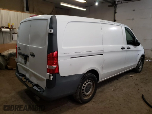 2017 Mercedes-Benz Metris Cargo with VIN WD3PG2EA6H3215443, listed as a Copart auction lot 48346215 with 160,756 mi miles and Salvage Title. Bid and sale history available at carsss.com. Image 3.