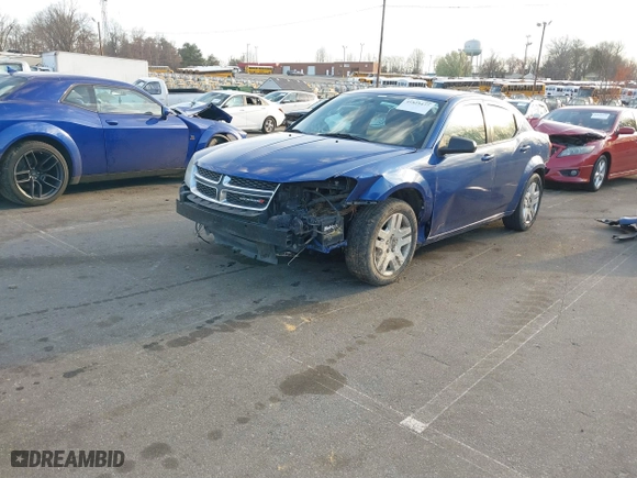 2013 Dodge Avenger SE V6 with VIN 1C3CDZAG9DN750690, listed as a IAAI auction lot 41829477 with 1 mi miles. Bid and sale history available at carsss.com. Image 18.
