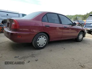 2000 Mitsubishi Mirage DE z VIN JA3AY26C1YU026930, wystawiony jako Copart lot #74153834 z przebiegiem 126 800 mil mil oraz Czysty tytuł • Clean title. Historia ofert i sprzedaży dostępna na DreamBid. Obrazek 3.