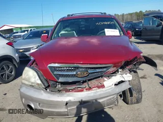 2005 Kia Sorento LX with VIN KNDJD733355356184, listed as a IAAI auction lot 41348024 with 203,344 mi miles. Bid and sale history available at carsss.com. Image 12.