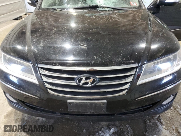 2011 Hyundai Azera Limited with VIN KMHFC4DF1BA544460, listed as a Copart auction lot 48556125 with 148,693 mi miles and Salvage Title. Bid and sale history available at DreamBid. Image 12.