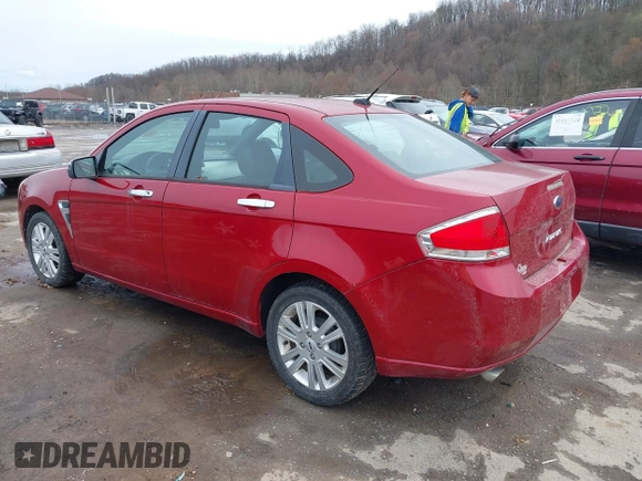 2009 Ford Focus SEL with VIN 1FAHP37N99W127184, listed as a IAAI auction lot 41935262 with 277,639 mi miles. Bid and sale history available at carsss.com. Image 3.