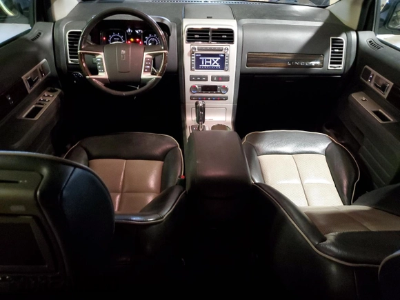 2008 Lincoln MKX with VIN 2LMDU88C98BJ12745, listed as a Copart auction lot 50381385 with 124,532 mi miles and Salvage Title. Bid and sale history available at carsss.com. Image 8.