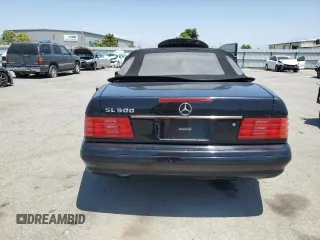 1998 Mercedes-Benz SL 500 z VIN WDBFA67F5WF169035, wystawiony jako Copart lot #59744265 z przebiegiem Nie podano mil oraz Czysty tytuł • Clean title. Historia ofert i sprzedaży dostępna na DreamBid. Obrazek 6.
