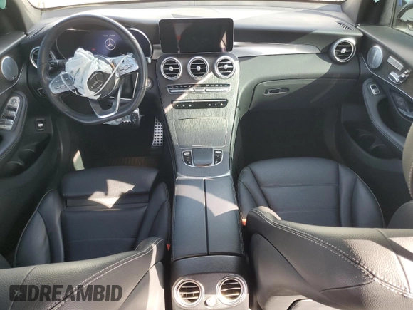 2020 Mercedes-Benz GLC 300 with VIN WDC0G8DB9LF737859, listed as a Copart auction lot 57615195 with 58,754 mi miles and Salvage title. Bid and sale history available at DreamBid. Image 8.