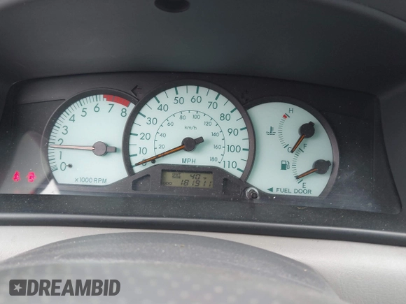 2004 Toyota Corolla CE with VIN 2T1BR32E74C213855, listed as a IAAI auction lot 42005412 with 181,911 mi miles. Bid and sale history available at carsss.com. Image 7.
