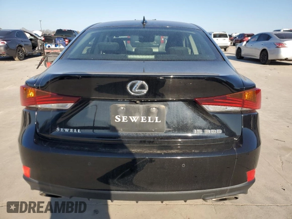 2020 Lexus IS 300 with VIN JTHDA1D26L5103199, listed as a Copart auction lot 89178575 with 64,547 mi miles and Salvage title. Bid and sale history available at DreamBid. Image 6.