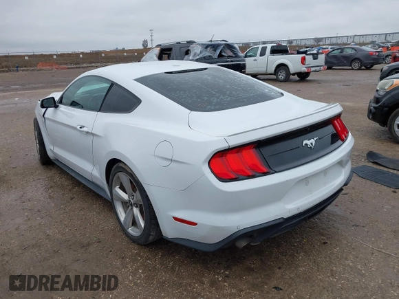 2019 Ford Mustang EcoBoost with VIN 1FA6P8TH6K5201919, listed as a IAAI auction lot 41556322 with 100,568 mi miles and . Bid and sale history available at carsss.com. Image 3.