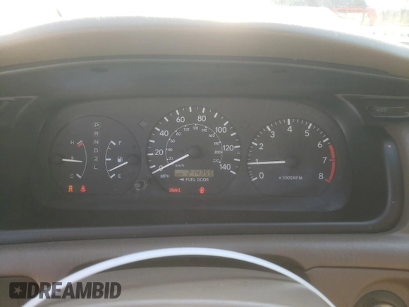 2001 Toyota Camry CE with VIN JT2BG22K710600636, listed as a Copart auction lot 45996145 with 214,355 mi miles and Salvage Title. Bid and sale history available at carsss.com. Image 9.
