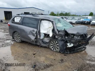 2018 Toyota Sienna LE z VIN 5TDJZ3DC6JS199103, wystawiony jako Copart lot #57821175 z przebiegiem Nie podano mil oraz Szkoda całkowita • Salvage title. Historia ofert i sprzedaży dostępna na DreamBid. Obrazek 4.