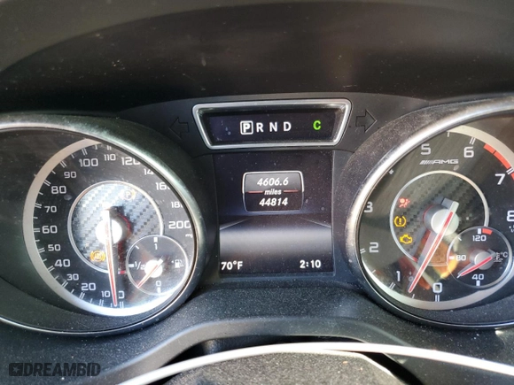 2014 Mercedes-Benz CLA-Class CLA 45 AMG with VIN WDDSJ5CB0EN060151, listed as a Copart auction lot 43410995 with 44,814 mi miles and Salvage Title. Bid and sale history available at carsss.com. Image 9.