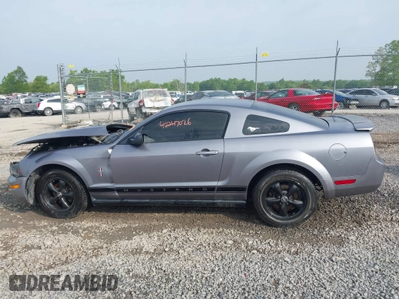 2007 Ford Mustang Deluxe with VIN 1ZVFT80N375332942, listed as a IAAI auction lot 42247026 with 91,352 mi miles and . Bid and sale history available at DreamBid. Image 15.