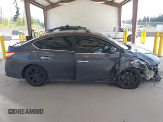 2013 Nissan Sentra SR with VIN 3N1AB7AP0DL777387, listed as a IAAI auction lot 42183359 with 206,726 mi miles and . Bid and sale history available at DreamBid. Image 13.