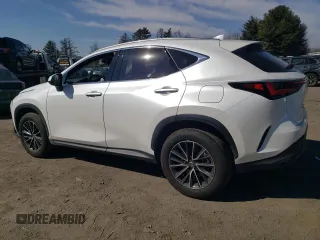 2025 Lexus NX with VIN JTJGGCEZ7S5011079, listed as a Copart auction lot 46956335 with 1,959 mi miles and Salvage Title. Bid and sale history available at carsss.com. Image 2.