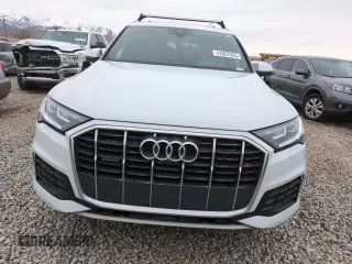 2021 Audi Q7 Premium with VIN WA1AJAF71MD023923, listed as a Copart auction lot 42857925 with 81,346 mi miles and Salvage Title. Bid and sale history available at carsss.com. Image 5.