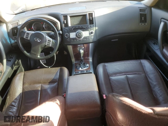 2006 Infiniti FX Options with VIN JNRBS08W36X401053, listed as a Copart auction lot 77360084 with 239,048 mi miles and Salvage title. Bid and sale history available at DreamBid. Image 8.