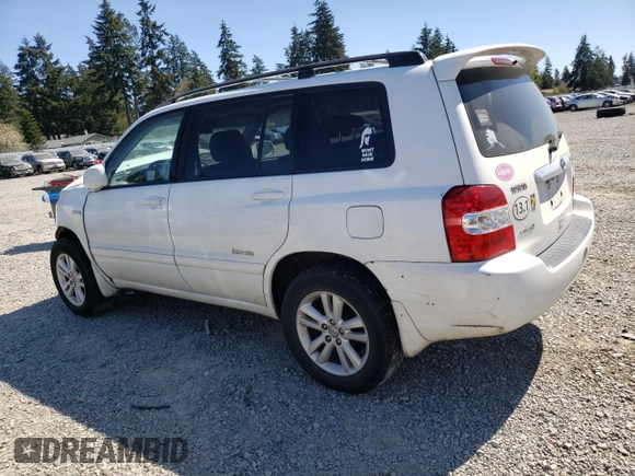 2007 Toyota Highlander w/3rd Row z VIN JTEEW21A270043459, wystawiony jako Copart lot #53465235 z przebiegiem 225 036 mil mil oraz Szkoda całkowita • Salvage title. Historia ofert i sprzedaży dostępna na DreamBid. Obrazek 2.