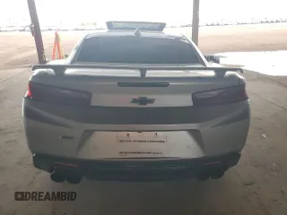 2017 Chevrolet Camaro 2SS with VIN 1G1FH1R74H0161707, listed as a Copart auction lot 55704415 with 56,397 mi miles and Salvage title. Bid and sale history available at DreamBid. Image 6.