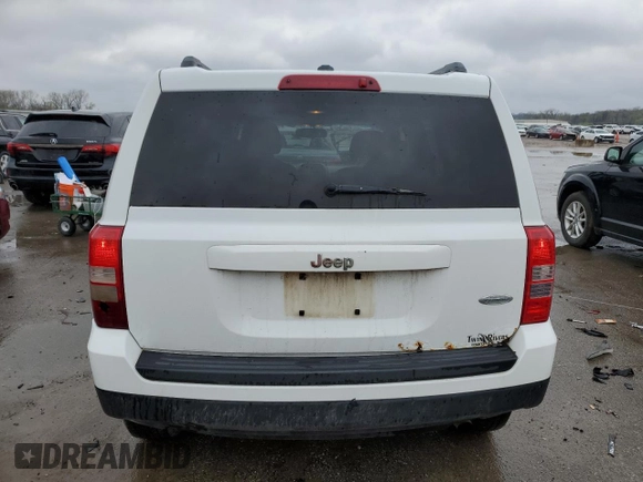 2011 Jeep Patriot Latitude with VIN 1J4NT1GB0BD105878, listed as a Copart auction lot 51964955 with 252,991 mi miles and Salvage Title. Bid and sale history available at carsss.com. Image 6.
