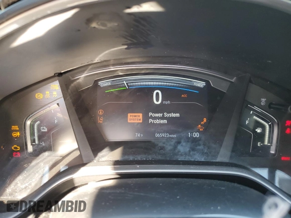 2020 Honda CR-V EX with VIN 7FART6H52LE018818, listed as a Copart auction lot 49762645 with 65,923 mi miles and Salvage Title. Bid and sale history available at DreamBid. Image 9.