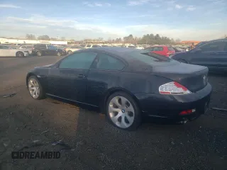 2006 BMW 6 Series 650Ci with VIN WBAEH13466CR51083, listed as a Copart auction lot 88897625 with 138,958 mi miles and Salvage Title. Bid and sale history available at carsss.com. Image 2.