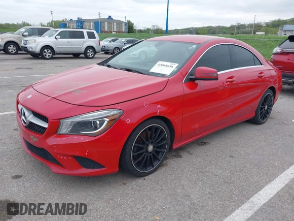 2014 Mercedes-Benz CLA 250 with VIN WDDSJ4EB3EN152779, listed as a IAAI auction lot 42068456 with Not provided miles and . Bid and sale history available at DreamBid. Image 2.