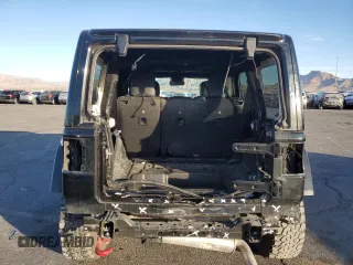 2021 Jeep Wrangler Unlimited Rubicon with VIN 1C4HJXFN4MW517400, listed as a Copart auction lot 44439525 with 31,874 mi miles and Salvage Title. Bid and sale history available at DreamBid. Image 6.
