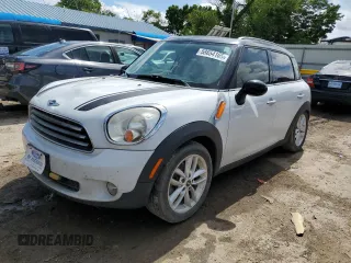 2012 MINI Countryman z VIN WMWZB3C58CWM02972, wystawiony jako Copart lot #58654165 z przebiegiem Nie podano mil oraz Czysty tytuł • Clean title. Historia ofert i sprzedaży dostępna na DreamBid. Obrazek 1.