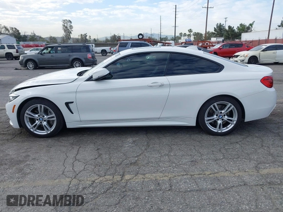 2019 BMW 4 Series 430i with VIN WBA4W3C5XKAF93081, listed as a IAAI auction lot 41689477 with 87,936 mi miles and . Bid and sale history available at DreamBid. Image 15.