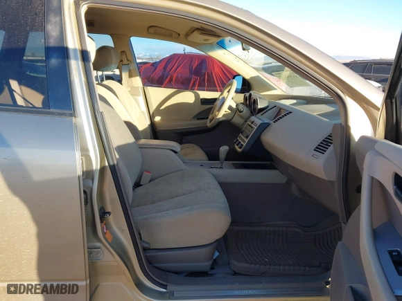2005 Nissan Murano SL with VIN JN8AZ08W05W441073, listed as a IAAI auction lot 41344637 with 195,597 mi miles. Bid and sale history available at carsss.com. Image 5.