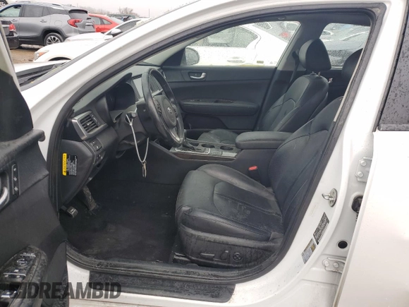2016 Kia Optima EX with VIN 5XXGU4L31GG097296, listed as a Copart auction lot 74909523 with 79,450 mi miles and Salvage Title. Bid and sale history available at carsss.com. Image 7.
