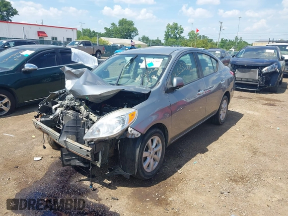 2012 Nissan Versa SV with VIN 3N1CN7APXCL812936, listed as a IAAI auction lot 42533280 with 78,071 mi miles and . Bid and sale history available at DreamBid. Image 2.