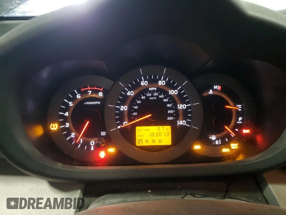2008 Toyota RAV4 with VIN JTMBD33VX85207502, listed as a Copart auction lot 51586185 with 183,013 mi miles and Non Repairable. Bid and sale history available at carsss.com. Image 9.