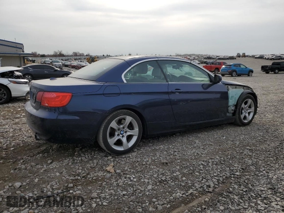 2011 BMW 3 Series 335i with VIN WBADX7C54BE260904, listed as a Copart auction lot 48954085 with 166,553 mi miles and Salvage Title. Bid and sale history available at carsss.com. Image 3.