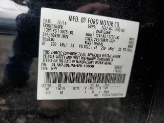 2017 Lincoln MKX Reserve with VIN 2LMPJ8LP5HBL16636, listed as a Copart auction lot 51494505 with 90,623 mi miles and Clean title. Bid and sale history available at DreamBid. Image 13.