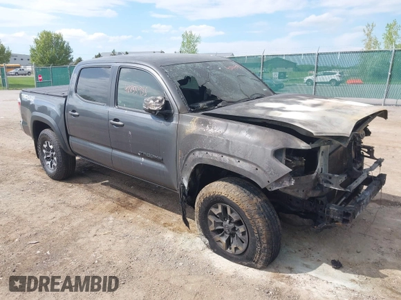 2023 Toyota Tacoma SR with VIN 3TMCZ5AN0PM636306, listed as a IAAI auction lot 42255935 with 14,131 mi miles and . Bid and sale history available at DreamBid. Image 1.